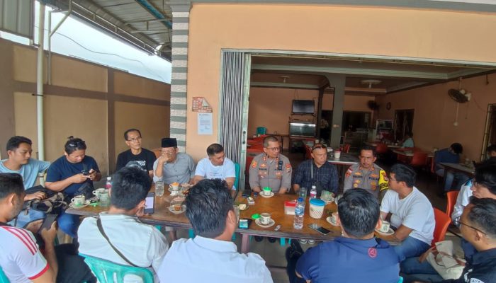 Kapolres Natuna Gelar Silaturahmi Bersama Insan Pers