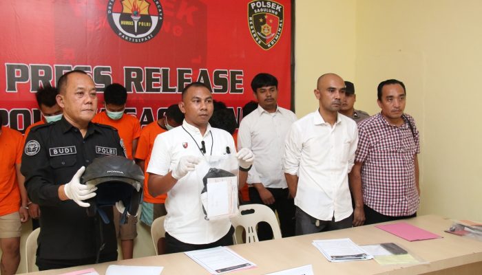 Pelaku Perampasan Kalung Emas Anak Usia 6 Tahun Diamankan Polsek Sagulung