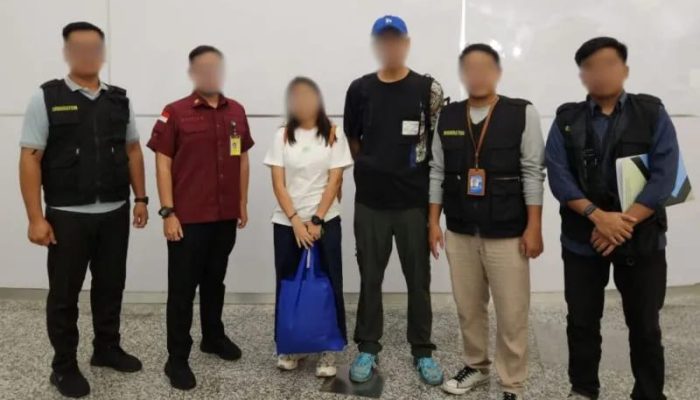 Imigrasi Deportasi Dua WNA Asal Tiongkok