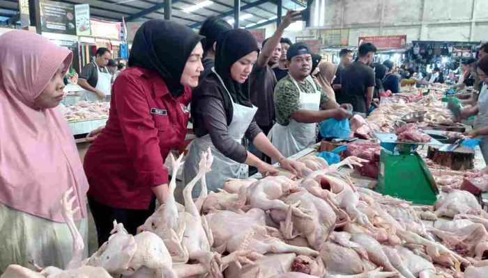 Jelang Lebaran, Disdagin Tanjungpinang Sidak Harga Dan Stok Bahan Pokok di Pasar