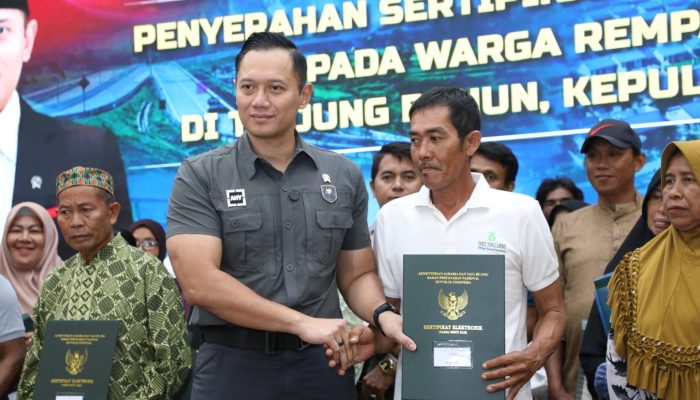 Warga Terdampak Pengembangan Rempang Eco-City Apresiasi Komitmen Presiden dan BP Batam Atas Penerbitan SHM