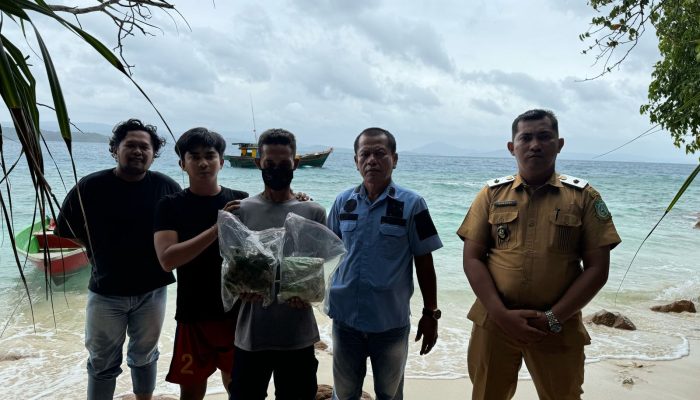 Sembunyikan Sabu 1026,74 Gram di Pesisir Pantai, Pria Ini Serahkan Diri Ke Polres Anambas