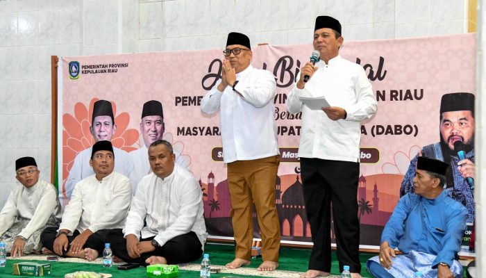 Gubernur Kepri Halal Bihalal di Lingga, Ustdaz Ritonga : Memperbaiki Hubungan Yang Merenggang