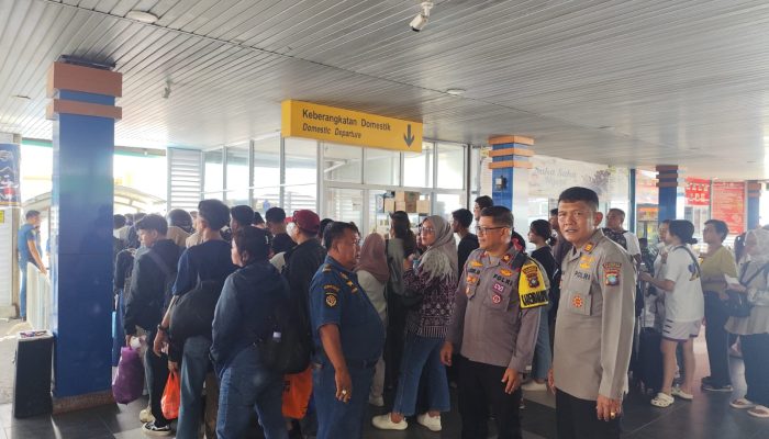Polresta Tanjungpinang Turunkan 57 Personel Amankan Arus Balik Lebaran 2025