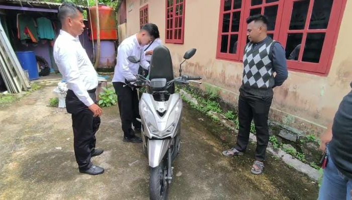 Habis Bensin, Pencuri Gagal Bawa Kabur Motor Curian