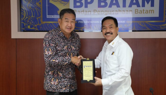 BP Batam Terima Kunjungan Evergreen Marine Pte. Ltd