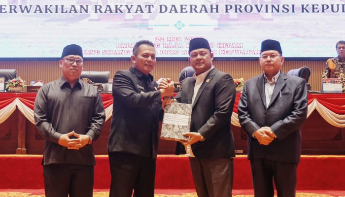 DPRD Kepri Tetapkan Rekomendasi LKPj Kepri TA 2024