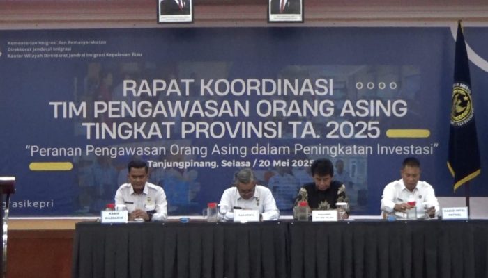 Dukung Investasi, Timpora Kepri Akan Perketat Pengawasan WNA 