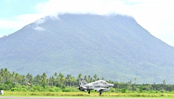 Lanud RSA Natuna Dukung Pengamanan Udara di Laut Natuna Utara