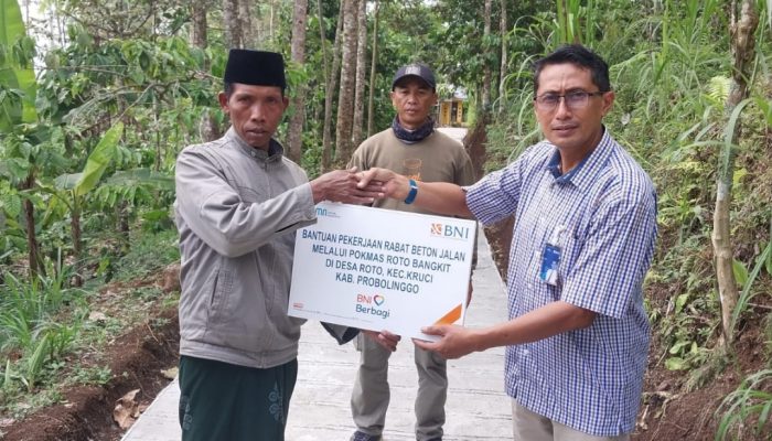 Bantu Perbaikan Infrastruktur , BNI : Dorong Pertumbuhan Ekonomi Desa
