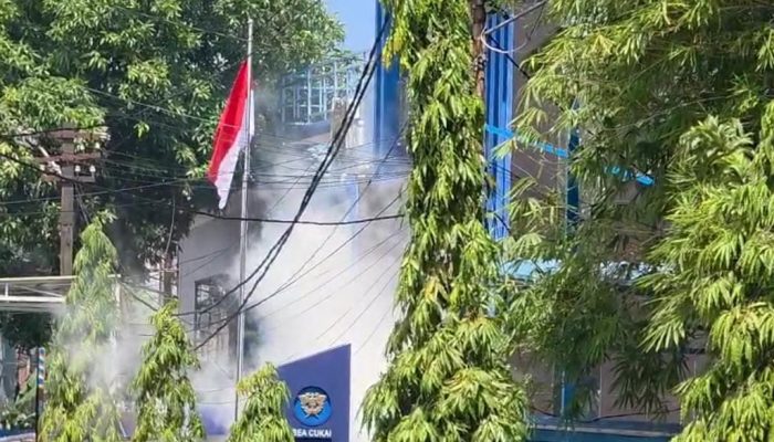 Korsleting Listrik di Kantor Bea Cukai Tanjungpinang, Staf Umum: Tidak ada Kerugian