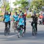 Peringati World Bicycle Day 2025 Dan 16 Tahun BFB, Li Claudia Gowes Bersama Ribuan Pesepeda