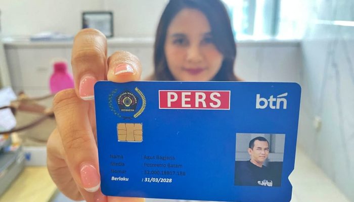 Kartu PWI Kota Batam Sudah Bisa Transaksi di ATM BTN