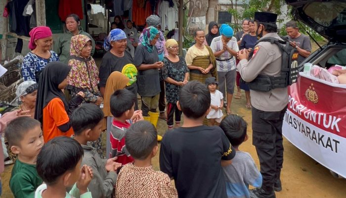 Bripka Zulhamsyah Hadir Langsung Ditengah Masyarakat, Tangani Perut Lapar 
