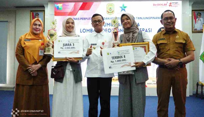 DPK Tanjungpinang Umumkan Pemenang Lomba Video Konten Literasi 2025