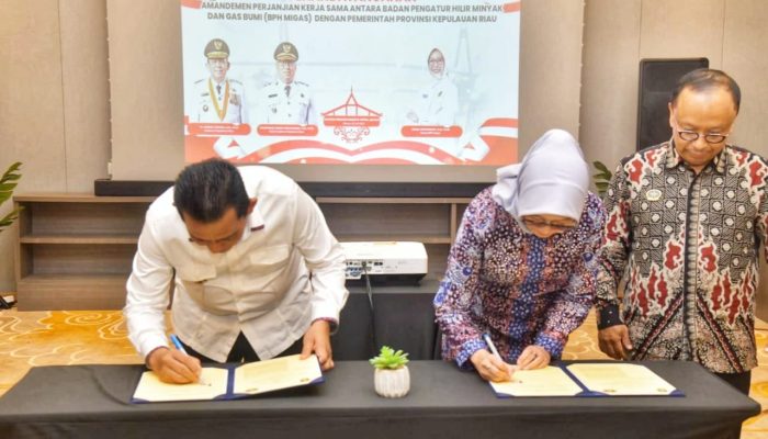 Pemprov Kepri Teken Kerjasama BPH Migas Terkait Pengawasan Distribusi JBT dan JBKP