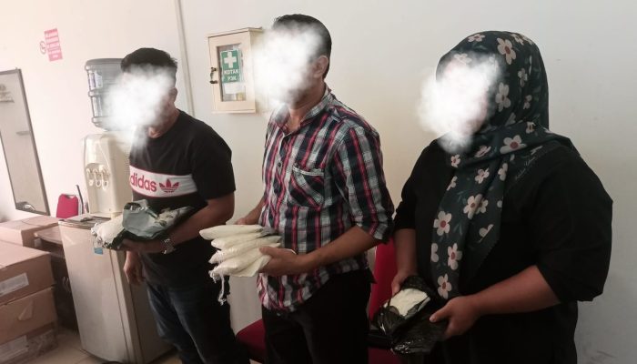 Hendak Dibawa Ke Jakarta, 3 WNA Malaysia Bawa Sabu 3,7 Kg Diamankan BNN Kepri 