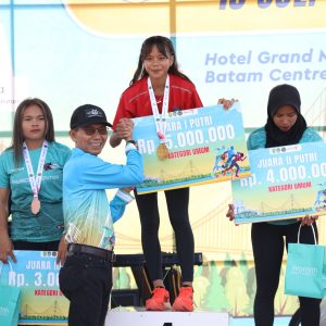 Batam 10K 2025, Kepala BP Batam Lepas 1215 Peserta Nasional dan Internasional 