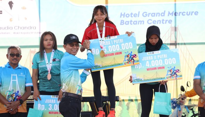 Batam 10K 2025, Kepala BP Batam Lepas 1215 Peserta Nasional dan Internasional 