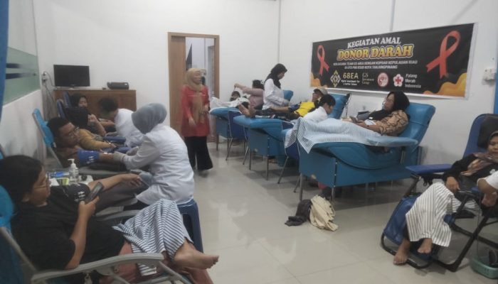 Ratusan Warga Antusias Ikuti Donor Darah di PMI Tanjungpinang