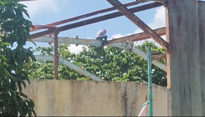 Gedung Terbengkelai, Pencuri Gergaji Besi GOR Kaca Puri Tanjungpinang
