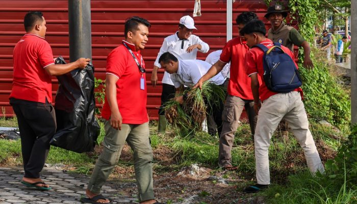 Gubernur Kepri Goro Bersama OPD, Imbau Pemilik Ruko di Pinggir Jalan Jaga Kebersihan