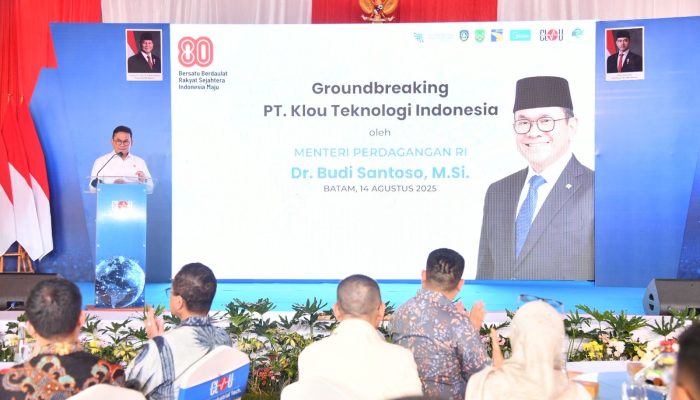 Mendag RI Apresiasi PT KLOU Teknologi Indonesia Berinvestasi di Batam