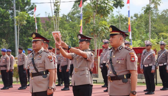 Dua Kapolsek di Polres Bintan Dimutasi, IPTU Rabul Yamin Jabat Kapolsek Gunung Kijang