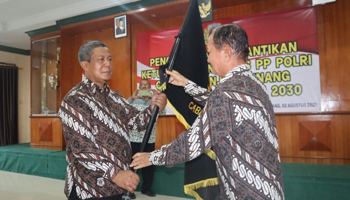 Kompol (Purn) Ngatno Dikukuhkan Jadi Ketua PP Polri Cabang Tanjungpinang 2025-2030