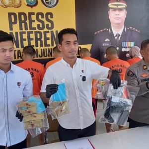 Juli-Agustus 2025, Polresta Tanjungpinang Bekuk 9 Tersangka Diduga Pengedar Narkoba 