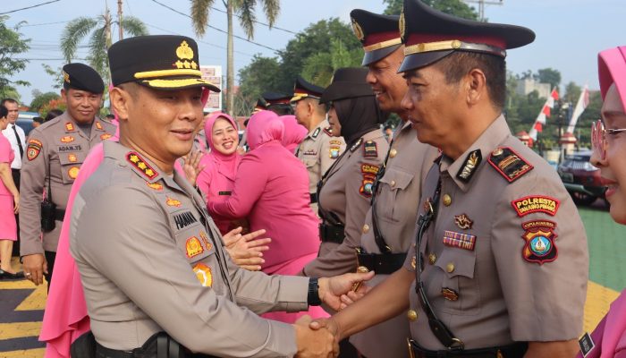 Sertijab PJU Polresta Tanjungpinang, Dua Kapolsek Dirotasi