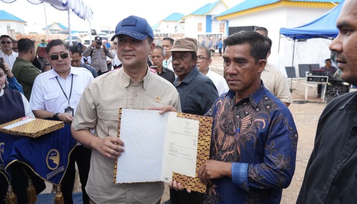 162 KK Terdampak Proyek Rempang Eco-City Terima SHM