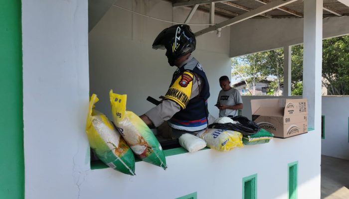 Polsek Bukit Bestari Tanjungpinang Gelar GPM Door to Door di Tanjung Unggat