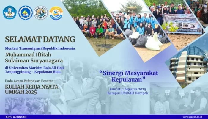 1.284 Mahasiswa UMRAH Akan Dilepas Menteri Transmigrasi Jalani KKN di Kepri