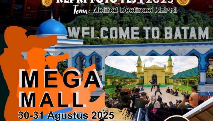 50 Karya Fotografi Keindahan Kepri Akan Dipamerkan di Mega Mall Batam