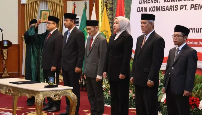 Gubernur Ansar Lantik Kadis Kominfo Kepri Sebagai Komisaris PT Pembangunan Kepri