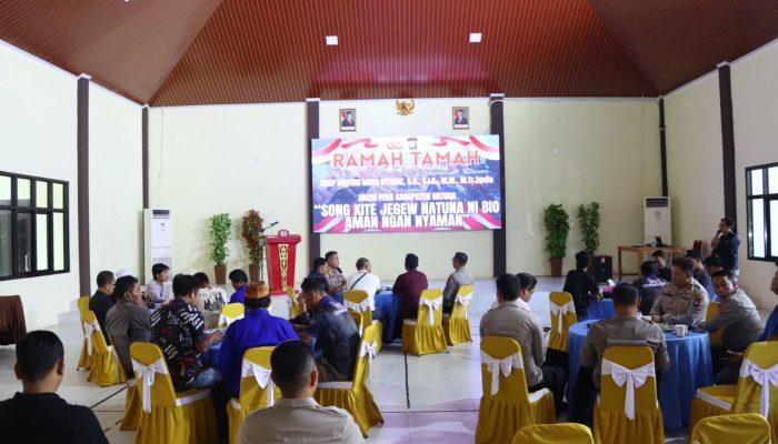 Jaga Semangat Kebersamaan, Polres Natuna Gelar Ramah Tamah Bersama Insan Pers 