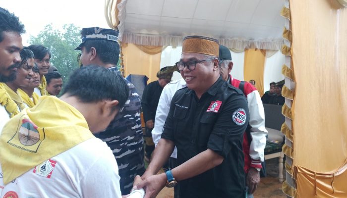 Setelah Berlayar 39 Hari, Tim Ekspedisi Pelayaran Unhas Disambut KKSS Kepri di Batam