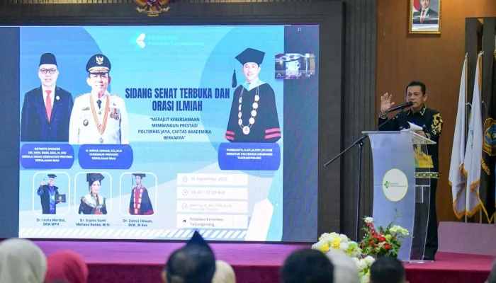 Gubernur Ansar : Pendidikan Kesehatan Senjata Utama Hadapi Perubahan Zaman