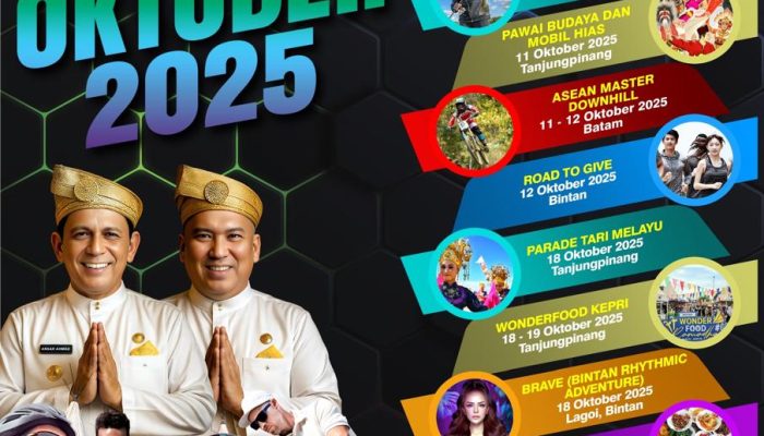 Berikut 14 Kalender Even Pariwisata Provinsi Kepri Sepanjang Oktober 2025