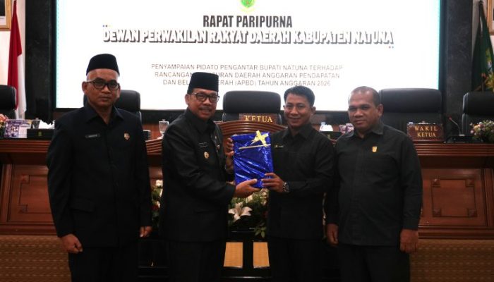 Pengantar RAPBD Natuna 2026, Jarmin Sidik: Fokus Kemandirian Fiskal dan Pelayanan Publik