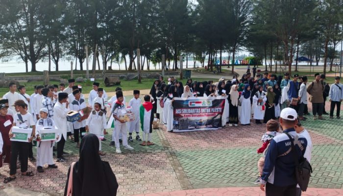 SDIT NIQ, SMPIT NIQ Dan Man 1 Natuna Galang Dana Untuk Palestina