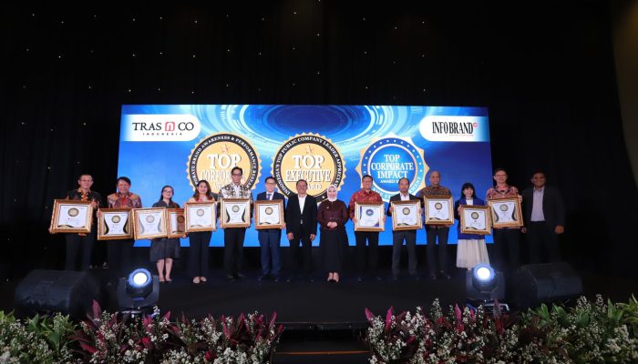 Top Corporate & Executive Award 2025, INFOBRAND.ID dan TRAS N CO Indonesia Apresiasi Kinerja Emiten