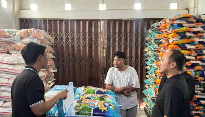 Satgas Pangan Polres Natuna Sidak Toko dan Distributor Beras, Ini Hasilnya