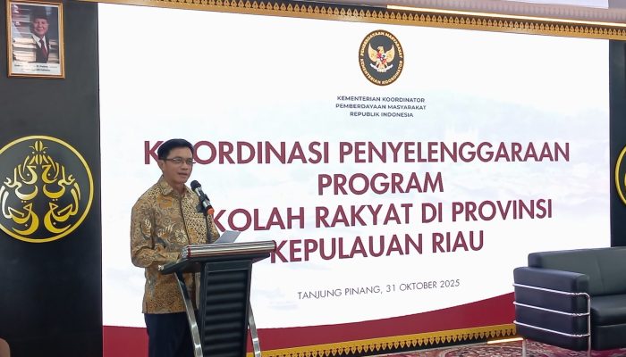 Kemenko PMRI Bersama UMRAH Dorong Implementasi Sekolah Rakyat di Kepri