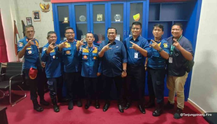 Tanggulangi Kebakaran, Bandara RHF Perkuat Sinergi Dengan DPKP Tanjungpinang