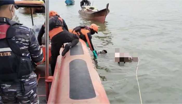 Korban Kapal Tenggelam Ditemukan Meninggal Dunia