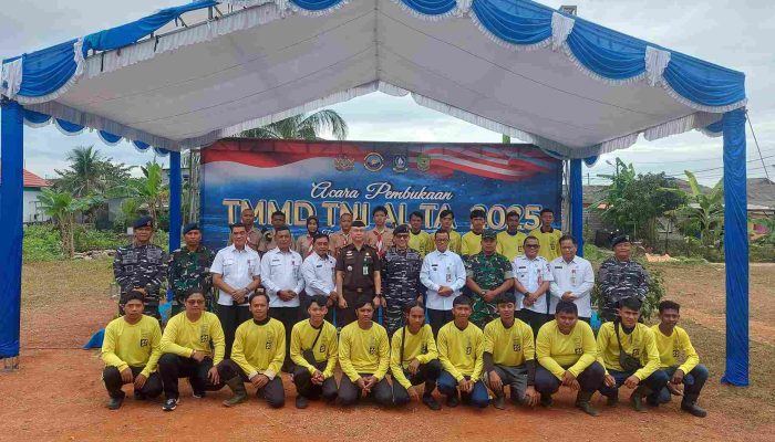Wawako Apresiasi TMMD TNI di Kampung Melayu Tanjungpinang