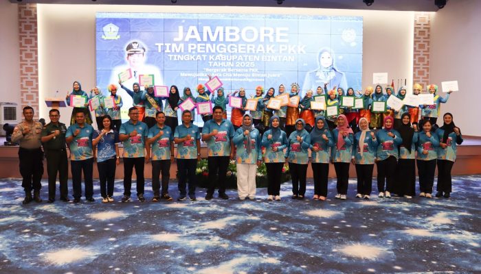 Jambore PKK Bintan 2025 Dimulai, Bupati Roby : Terus Berkarya Wujudkan Keluarga Sejahtera