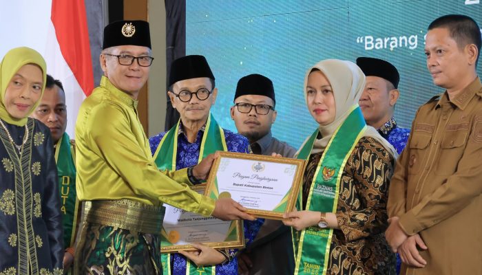 Dukung Program Zakat, Pemkab Bintan Terima BAZNAS Award 2025